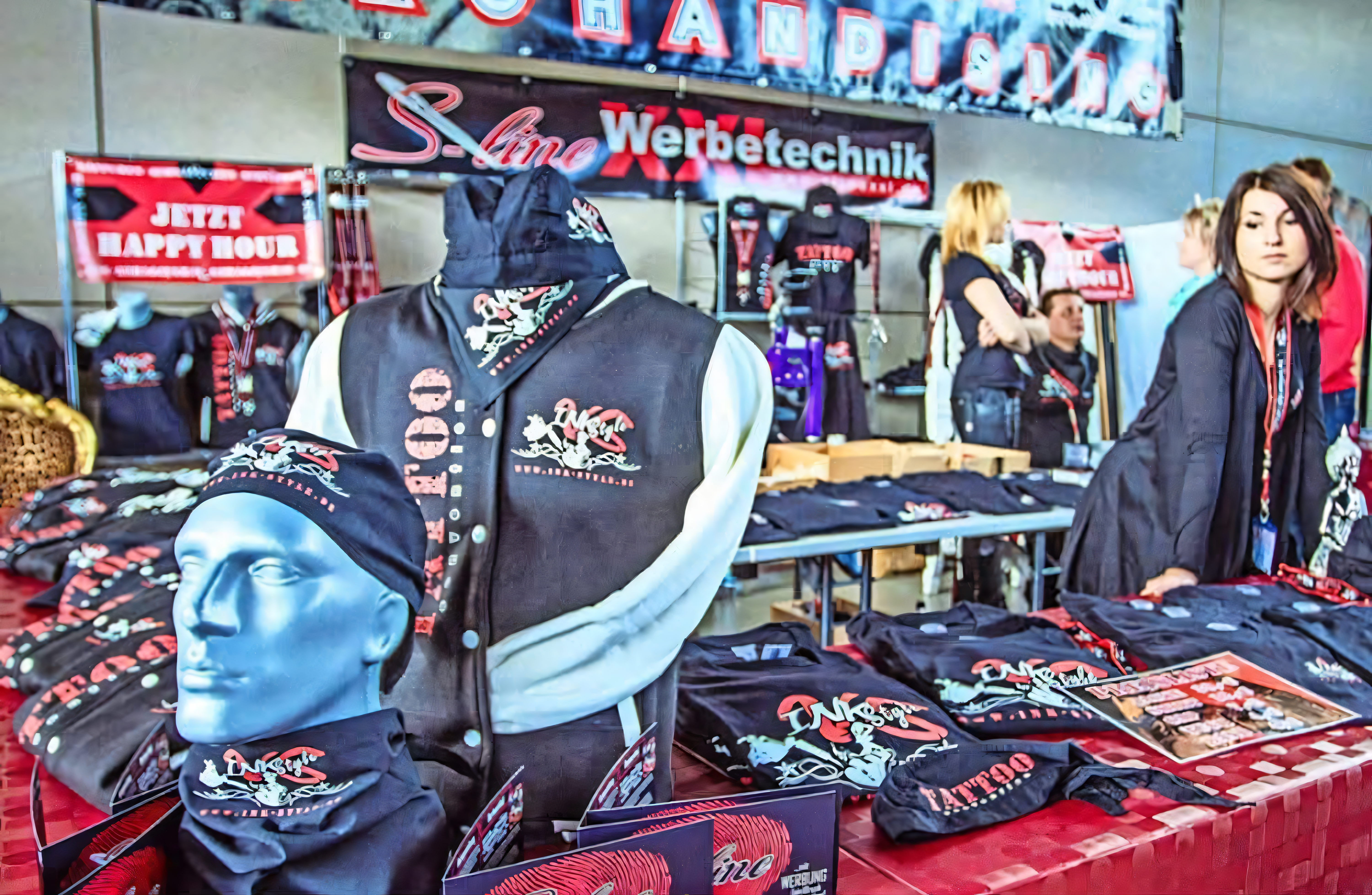 Bedruckte Textilien und Transferdruck